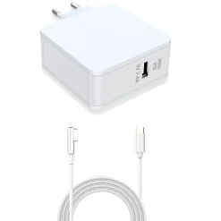 Kjell Tilbehør Til Bærbar Pc|Mac-Tilbehør|Magsafe 1-lader med USB-C 60 W