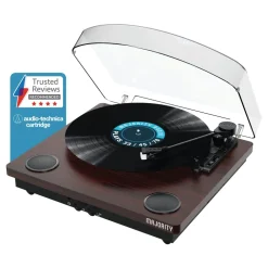 Majority Musikkspiller Og Radio|Digitaliser Lyd Og Bilde|Moto Platespiller med Bluetooth