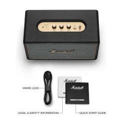 Marshall Høyttaler|Stemmeassistenter|Stanmore IV Bluetooth-høyttaler Sort