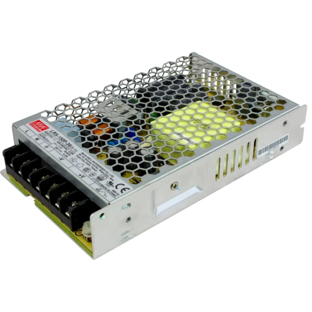 Mean Well Strømadaptrer|Svitsjet strømforsyning 12 V (DC) 150 W