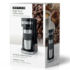 Melissa Kjøkken Og Spisestue|Single-Serve Coffee Maker med reisekopp 0,4 l
