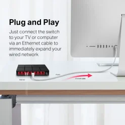 Mercusys Kablet Nettverk|Gigabitswitch 8 porter