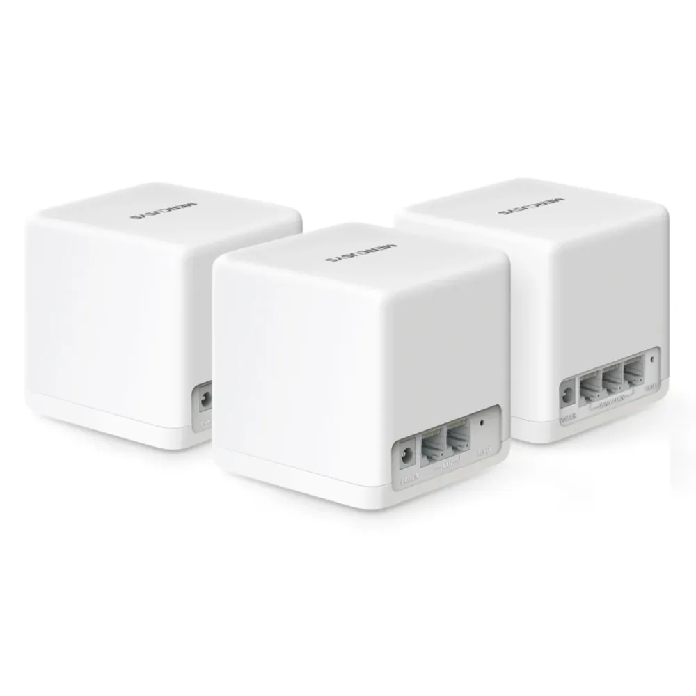 Mercusys Mesh|Halo H60X Wifi 6 mesh-system 3-pk.