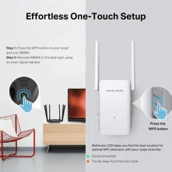 Mercusys Wifi-Forsterker|ME25BE Wifi 7-repeater BE3600