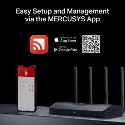 Mercusys Wifi-Routere|MR27BE Dual-Band Wifi 7-ruter