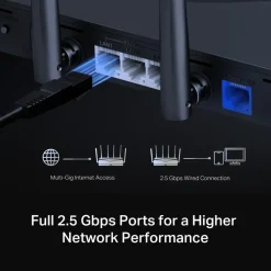 Mercusys Wifi-Routere|MR47BE Tri-Band Wifi 7-ruter