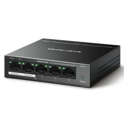 Mercusys Kablet Nettverk|MS105GP 5-porters gigabitswitch med POE+