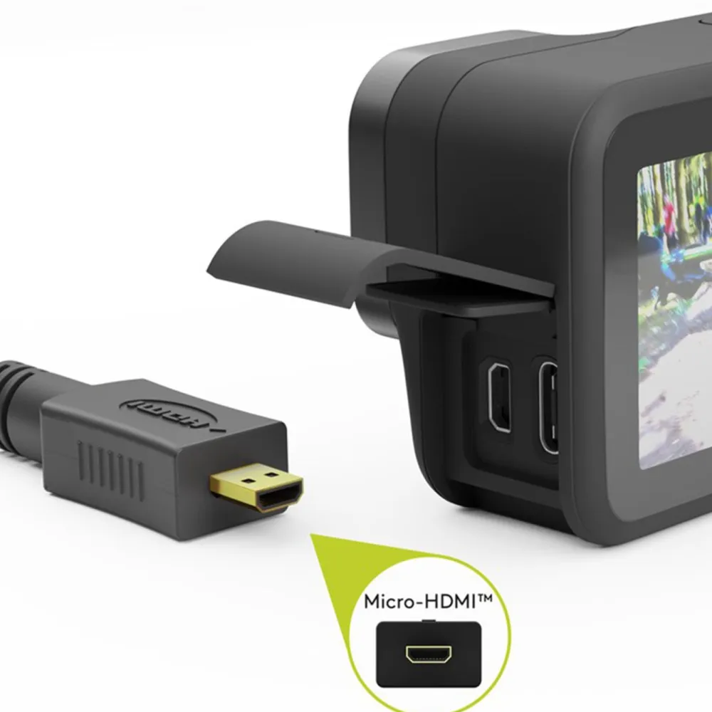 Kjell Lagring|Tegnebrett|Micro-HDMI-kabel High Speed 3 m