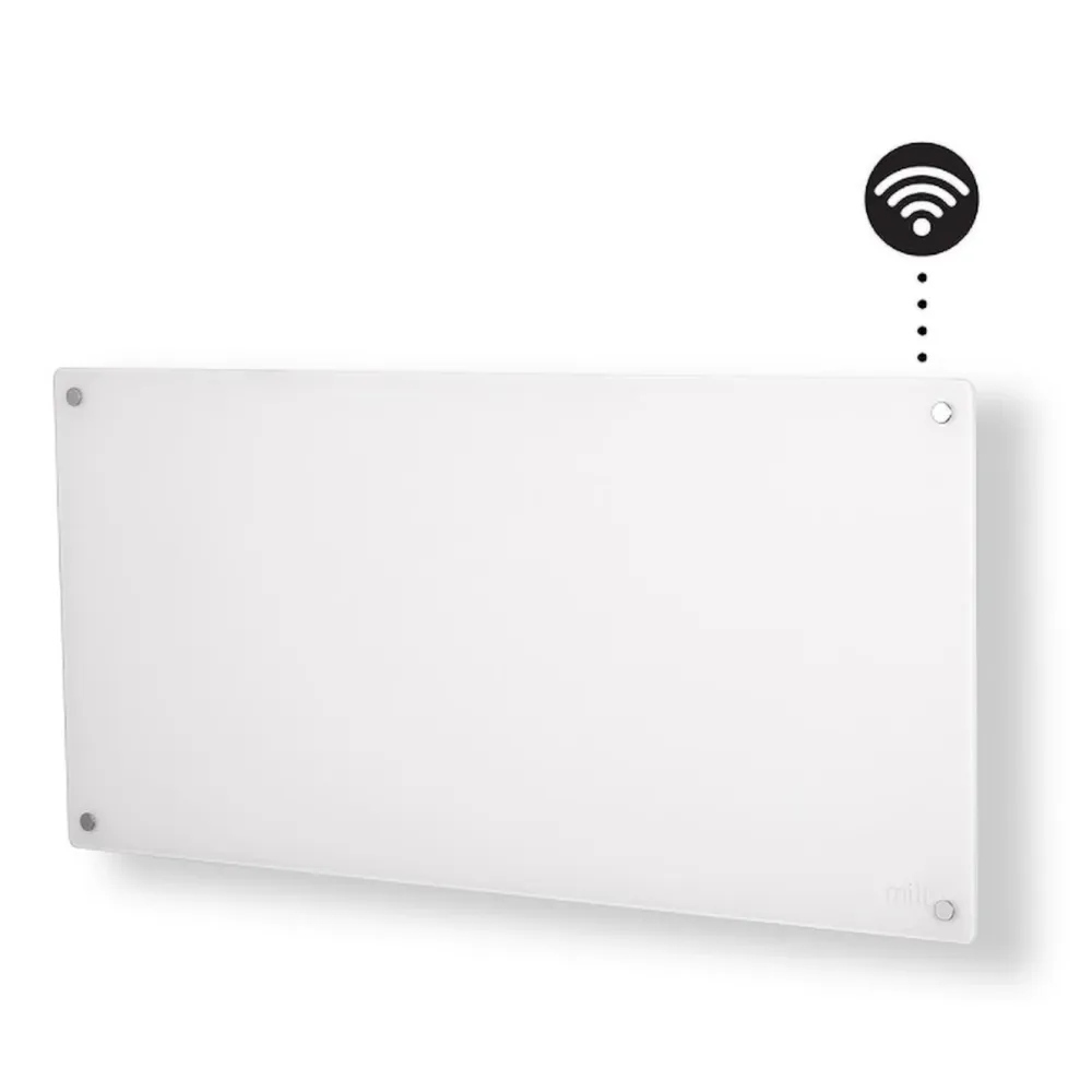 Mill Inneklima|Temperaturkontroll|Glass gen.3 Panelovn med app 1000 W