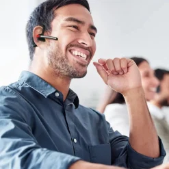 MIXX Dataheadset|Dataheadset|Mono Headset B10 trådløst med ENC-mikrofon Svart