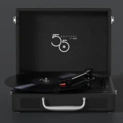 MIXX Musikkspiller Og Radio|Digitaliser Lyd Og Bilde|Revival 55 Portabel vinylplatespiller