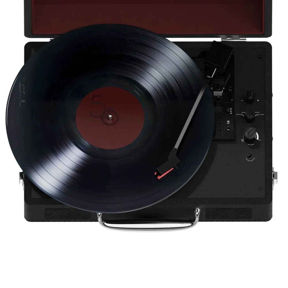 MIXX Musikkspiller Og Radio|Digitaliser Lyd Og Bilde|Revival 55 Portabel vinylplatespiller