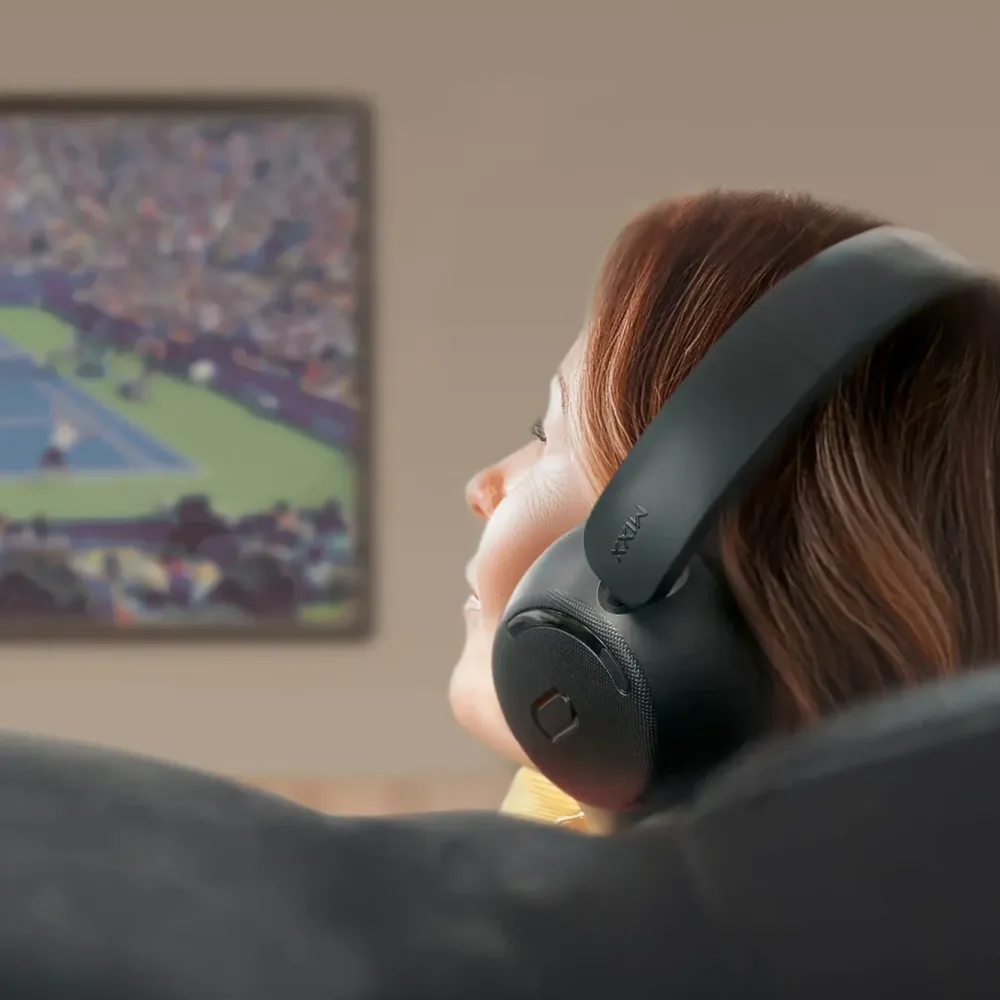 MIXX Hodetelefoner Og Hodesett|StreamQ Surround TV Trådløse hodetelefoner