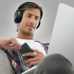 MIXX Hodetelefoner Og Hodesett|StreamQ Surround TV Trådløse hodetelefoner