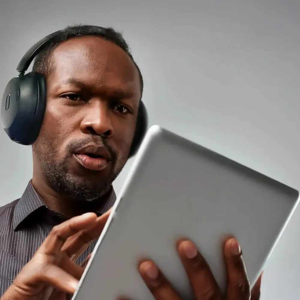 MIXX Hodetelefoner Og Hodesett|StreamQ Surround TV Trådløse hodetelefoner
