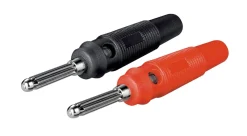 Kjell Måleinstrumenter|4 mm bananplugg 55 mm med skruforbindelse