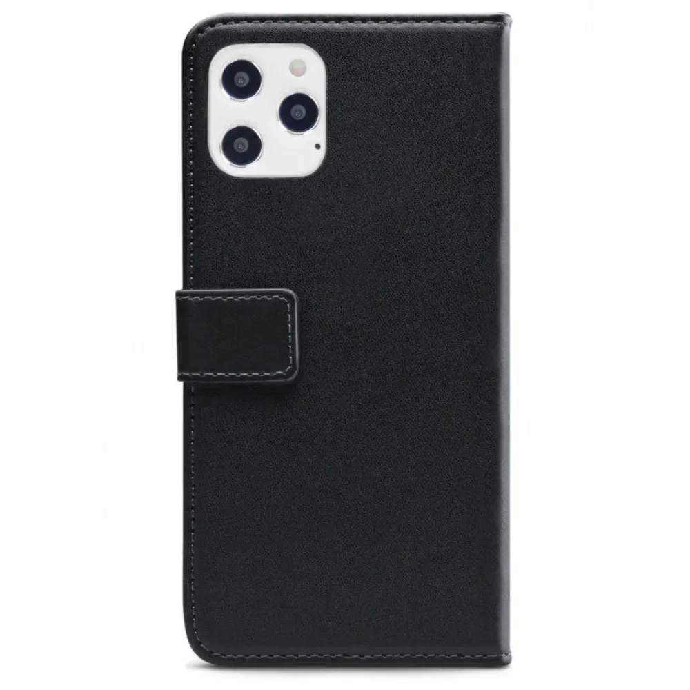 Mobilize Iphone-Tilbehør|Classic Gelly Wallet Book Case – Mobildeksel for iPhone 12 Pro Max Svart