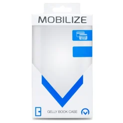 Mobilize Iphone-Tilbehør|Classic Gelly Wallet Book Case – Mobildeksel for iPhone 12 mini Svart