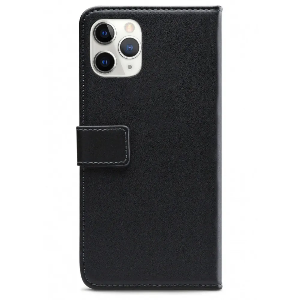 Mobilize Iphone-Tilbehør|Classic Gelly Wallet Book Case – Mobildeksel for iPhone 11 Pro Max Svart