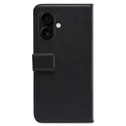 Mobilize Iphone-Tilbehør|Classic Gelly Wallet Book Case – Mobildeksel for iPhone 16 Plus Svart