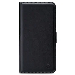 Mobilize Iphone-Tilbehør|Classic Gelly Wallet Book Case – Mobildeksel for iPhone 16 Pro Max Svart