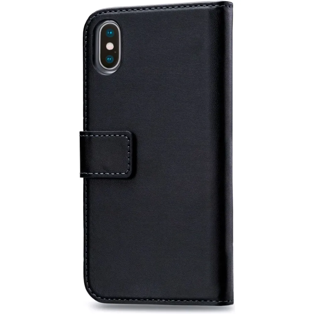 Mobilize Iphone-Tilbehør|Classic Gelly Wallet Book Case – Mobildeksel for iPhone X/Xs Svart