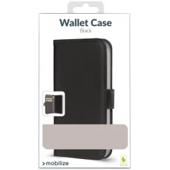 Mobilize Iphone-Tilbehør|Classic Gelly Wallet Book Case – Mobildeksel for iPhone 11 Pro Svart