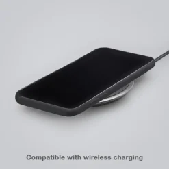 Mobilize Iphone-Tilbehør|Rubber Gelly Case – Mobildeksel for iPhone 13 Pro Svart