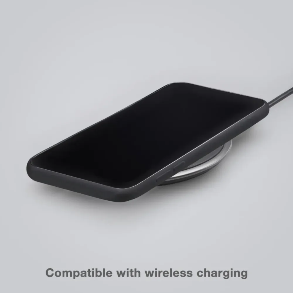 Mobilize Iphone-Tilbehør|Rubber Gelly Case – Mobildeksel for iPhone 13 Pro Svart