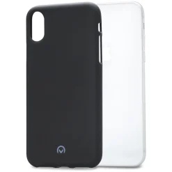 Mobilize Iphone-Tilbehør|Rubber Gelly Case – Mobildeksel for iPhone X/Xs Svart