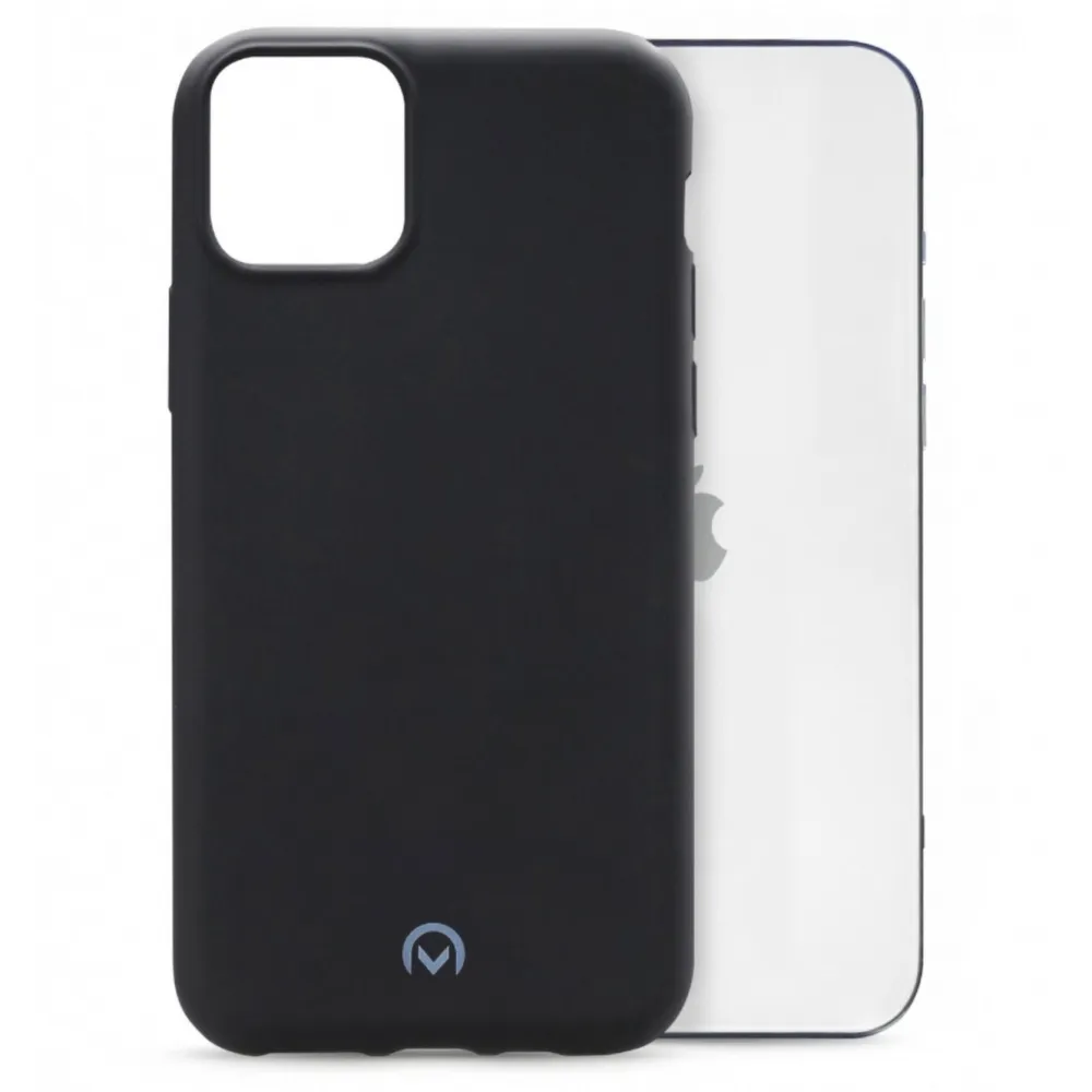 Mobilize Iphone-Tilbehør|Rubber Gelly Case – Mobildeksel for iPhone 12 Pro Max Svart
