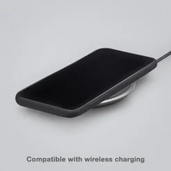 Mobilize Iphone-Tilbehør|Rubber Gelly Case – Mobildeksel for iPhone 16 Plus Svart