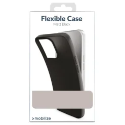 Mobilize Iphone-Tilbehør|Rubber Gelly Case – Mobildeksel for iPhone 16 Pro Max Svart