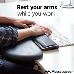 MouseTrapper Datatilbehør|Ergonomi|TB215 Underarmsstøtte for tastatur