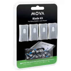MOVA Hage|Gressklippere|Reservekniver for 600/100 robotgressklippere, 12-pakk