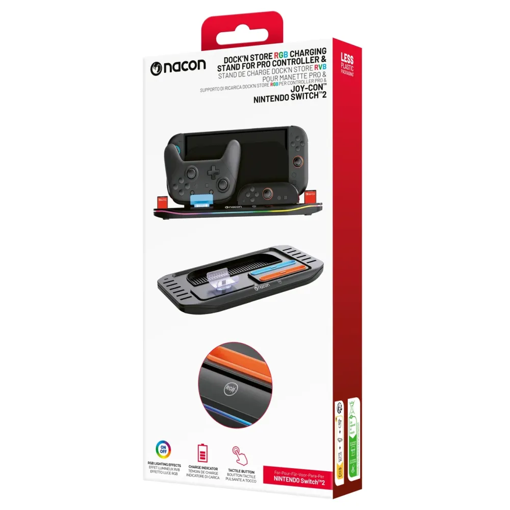 Nacon Håndkontroller|Charging Station XL for Switch 2