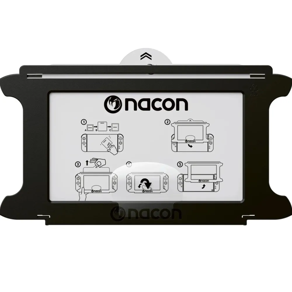 Nacon Skjermbeskytter Og Deksel|Gamingskjermer|Skjermbeskytter for Nintendo Switch 2 0,45 mm