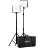 Nanlite Foto Og Video|LumiPad 25 LED-paneler med stativ 2-pk.