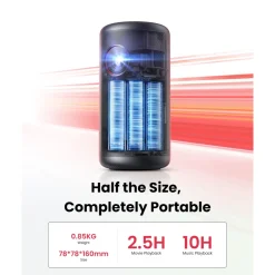 Nebula Tv Og Tilbehør|Capsule 3 Bærbar Full HD-miniprojektor