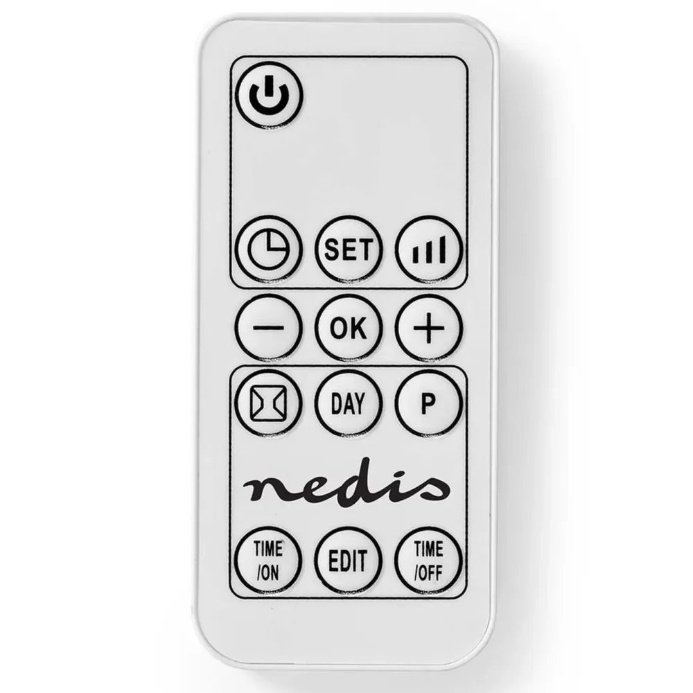 Nedis Inneklima|Baderomsovn – 2000 W med fjernkontroll