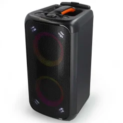 Nedis Høyttaler|Kalas & Fest|Bluetooth Party Speaker med karaokefunksjon