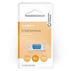 Nedis Datamaskinkomponenter|D-subkontakt DB9 Hunn