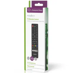Nedis Tv Og Tilbehør|Erstatningsfjernkontroll for Pansonic/Sharp TV-modeller