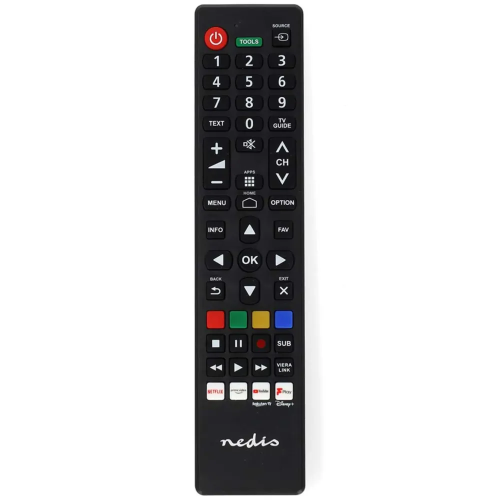 Nedis Tv Og Tilbehør|Erstatningsfjernkontroll for Pansonic/Sharp TV-modeller