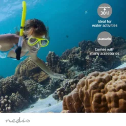 Nedis Foto Og Video|4K-actionkamera med to skjermer