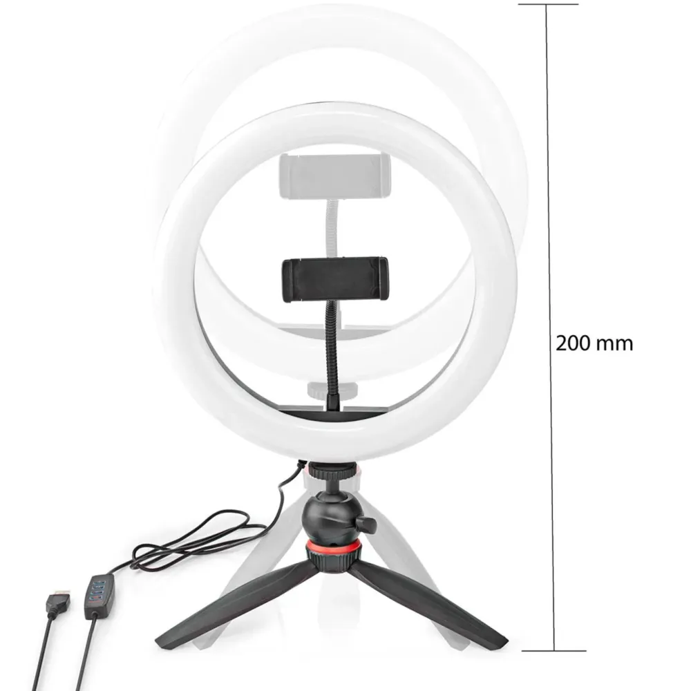 Nedis Foto Og Video|Streaming|Ring Light 10" Ringbelysning