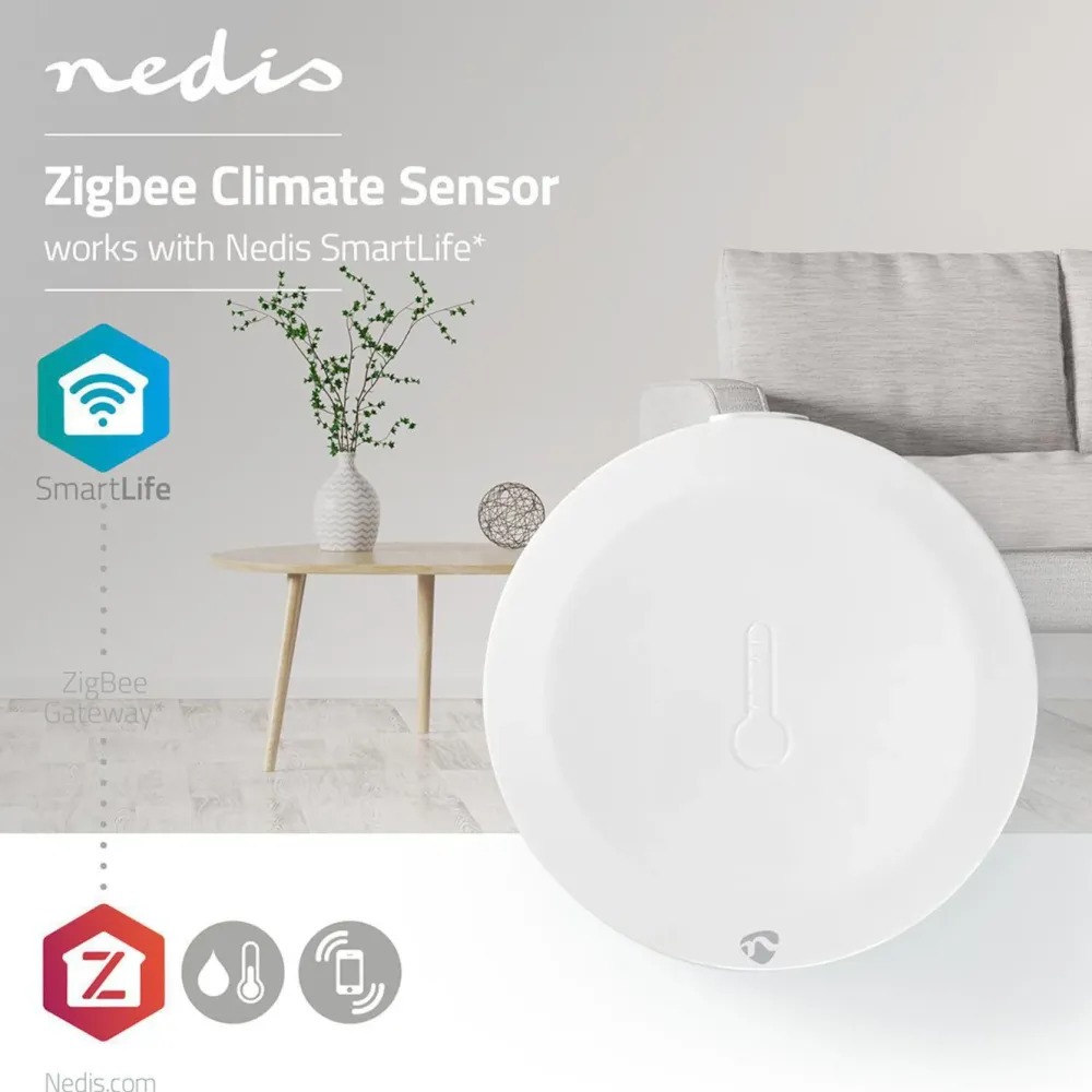 Nedis Smarte Sensorer|Smart Klimasensor