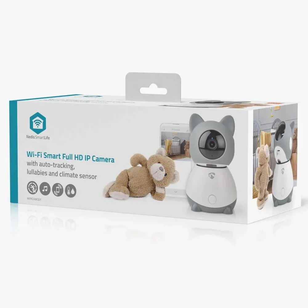 Nedis Barn Og Baby|Alarmsystemer|SmartLife Babycam Full HD med mørkersyn