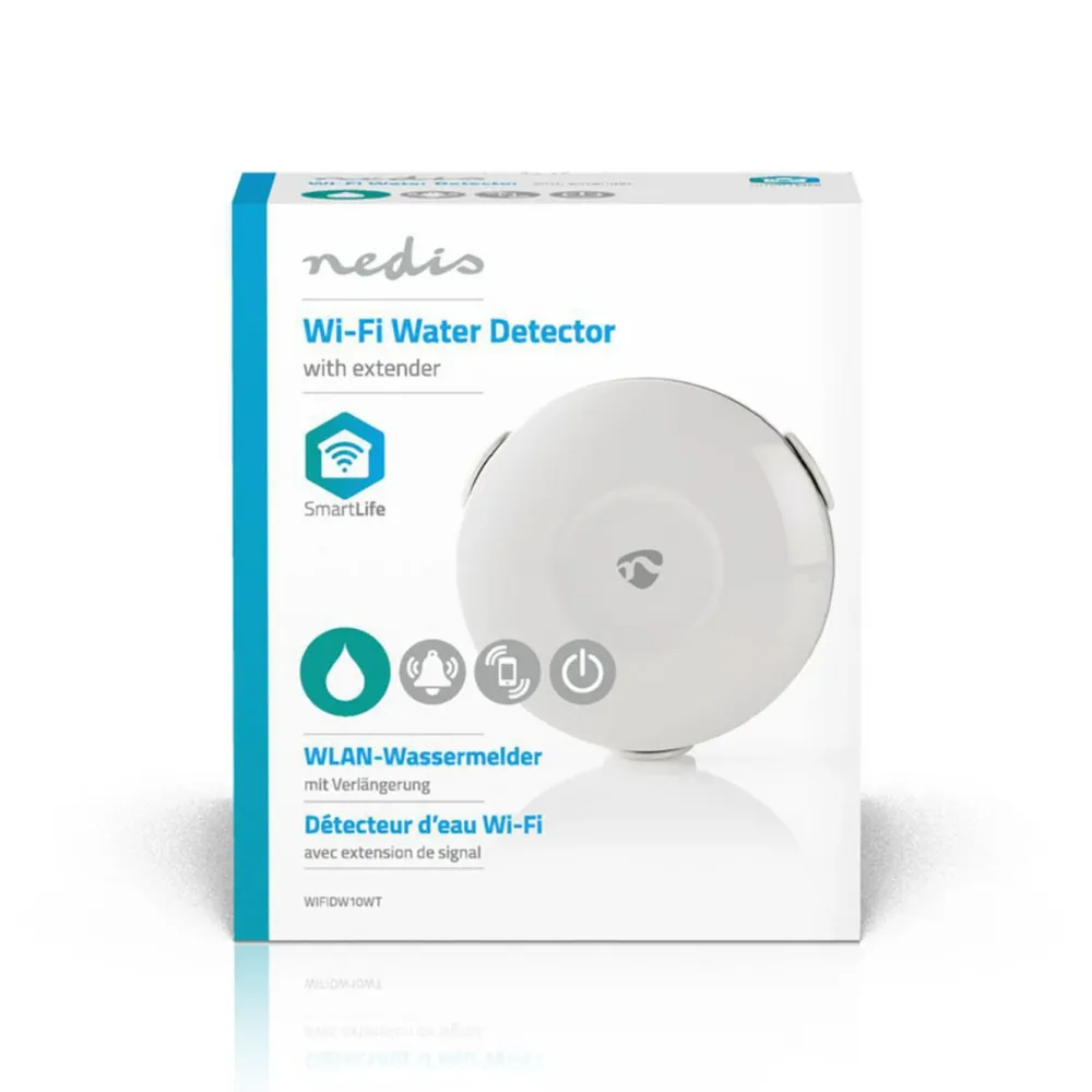 Nedis Smarte Sensorer|Vannalarm|Smartlife Lekkasjedetektor
