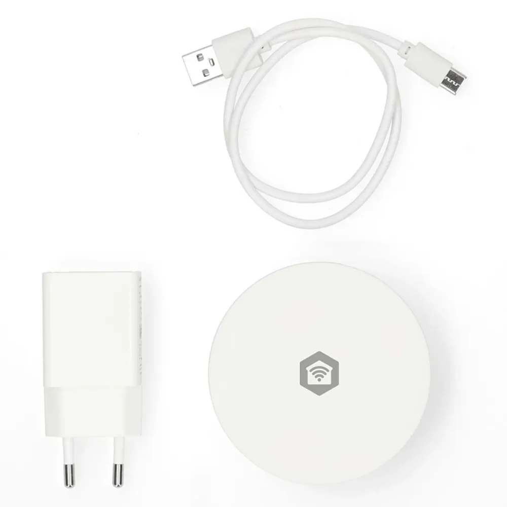 Nedis Smarte Sensorer|SmartLife luftkvalitetsmåler med CO₂-sensor og wifi